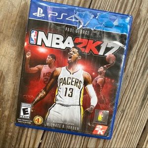 PS4 NBA2K17 Game, disk perfect condition